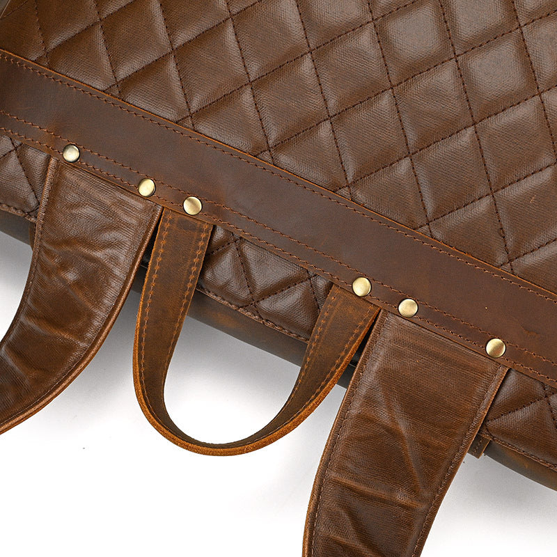 Crazy Horse Leather Backpack-Padstow