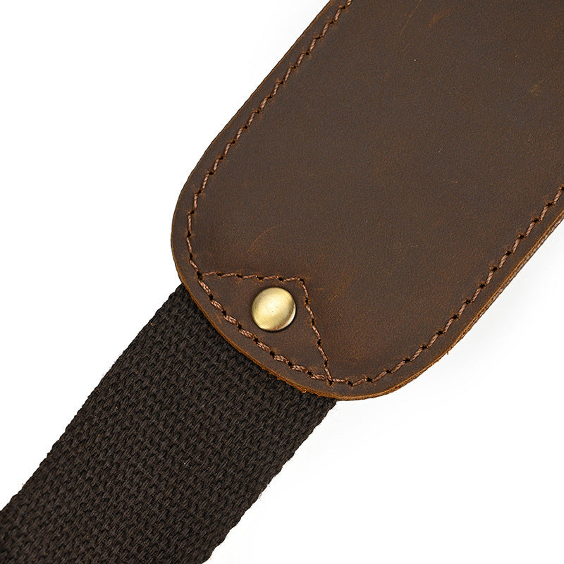 Crazy Horse Leather Backpack-Padstow